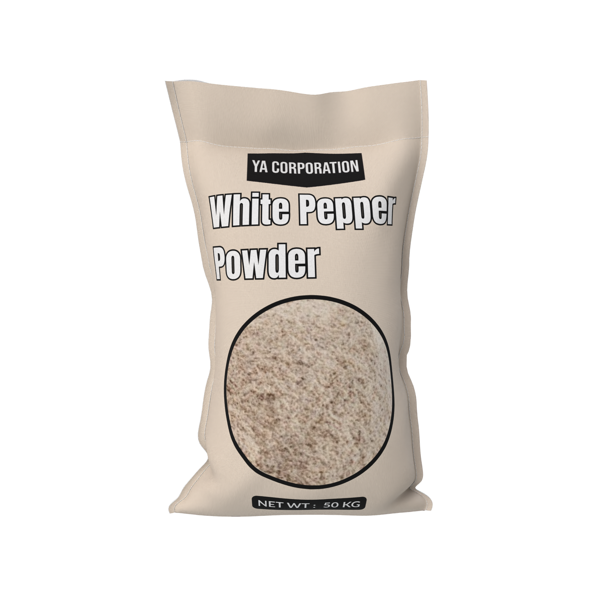 Withe Pepper Poder 100% Pure White Pepper Powder – 50 kg – YA Corporation Co., Ltd.